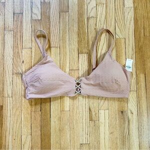 NWT Aerie Tan Bikini Top | XL